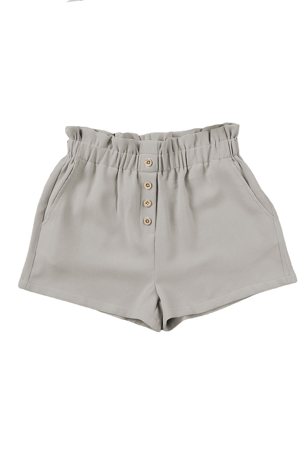 Linen Mix Paper Bag Shorts