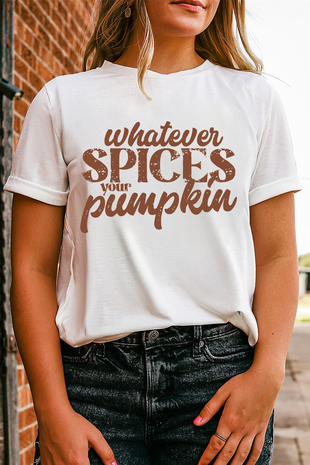 Whatever Spices Your Pumpkin Graphic Tee