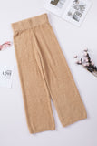 High Waist Plush Knitted Pants