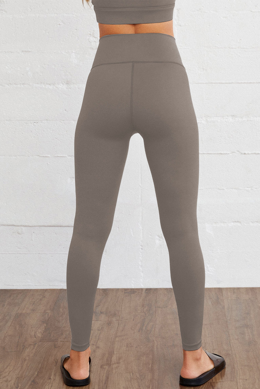 Black Arched Waist Seamless Active Leggings