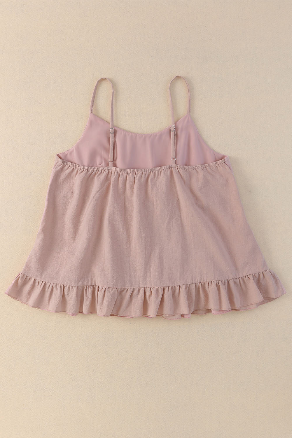 Tiered Ruffled Spaghetti Straps Tank Top