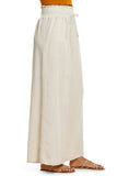 Smocked High Waist Wide Leg Pants