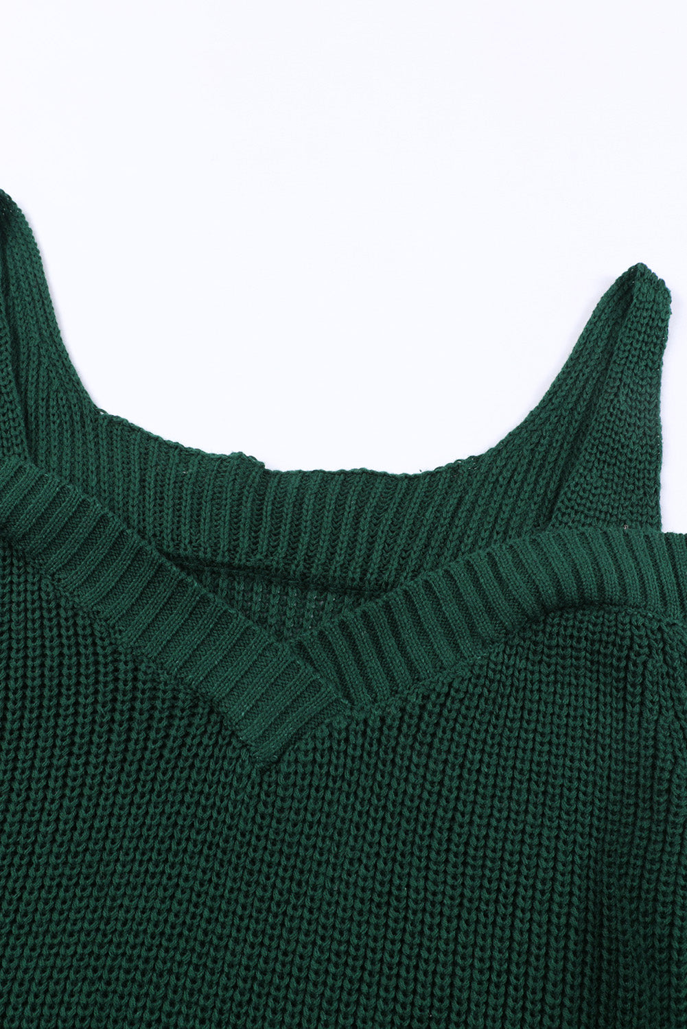 Dew Shoulder Knitted Sweater