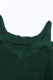 Dew Shoulder Knitted Sweater