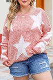 Big Star Spangled Casual Knit Sweater