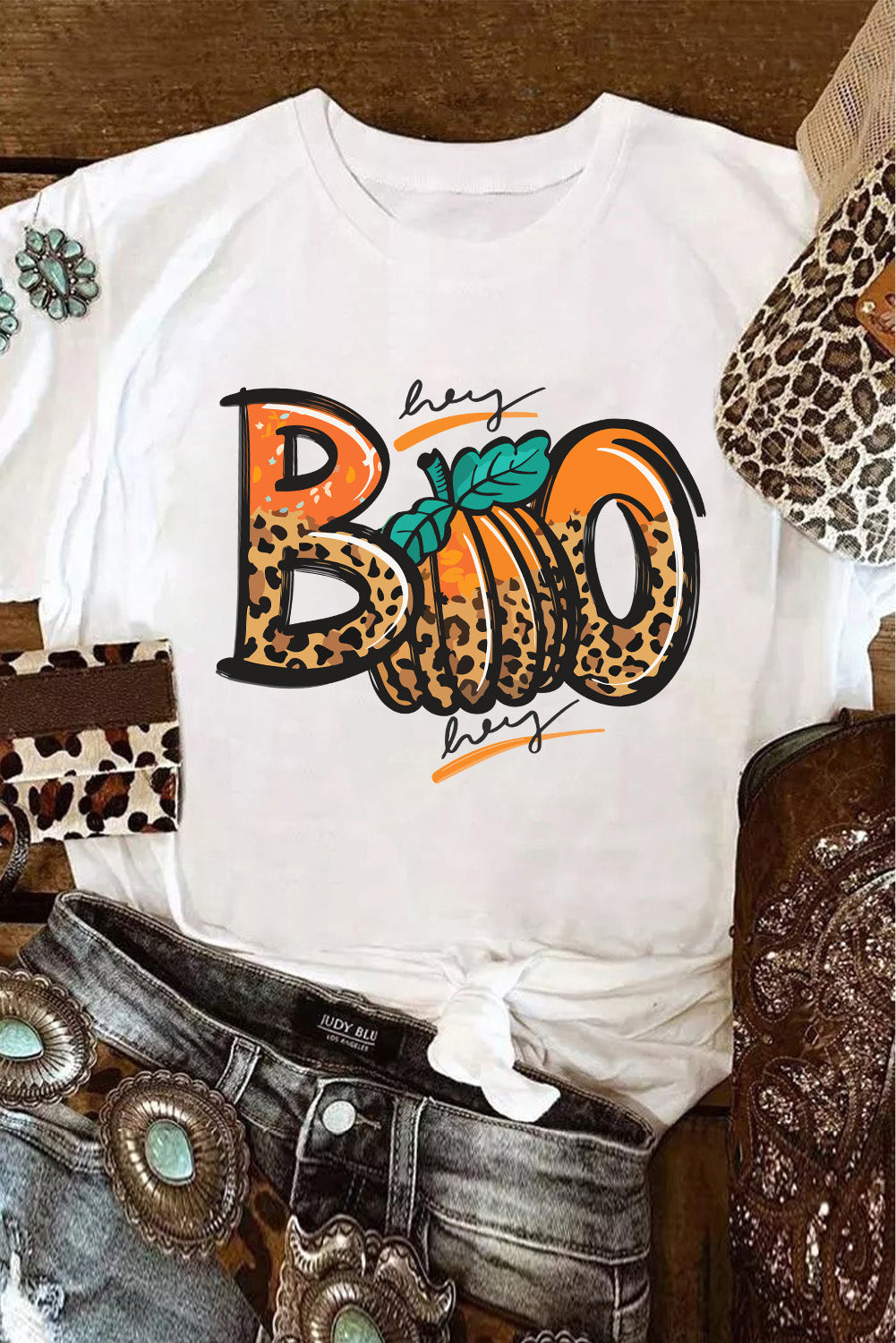 Sweet Floral Pumpkin Graphic Tee