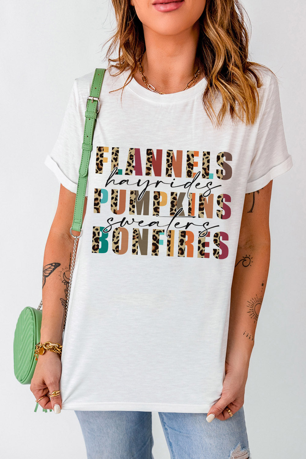 Sweet Floral Pumpkin Graphic Tee