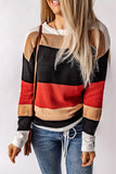 Colorblock Knit Sweater