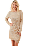 Knot Pack Hip Sequin Dress