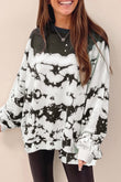 Tie-Dye Drop Shoulder Pullover Sweatshirt