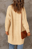 Chunky Knit Open Front Cardigan