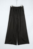 Mineral Washed  Drawstring Retro Wide Leg Pants