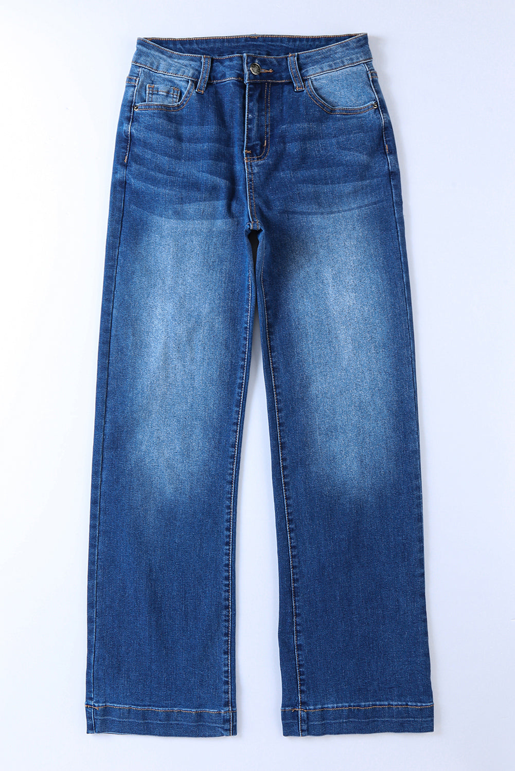 High Rise Wide Leg Jeans