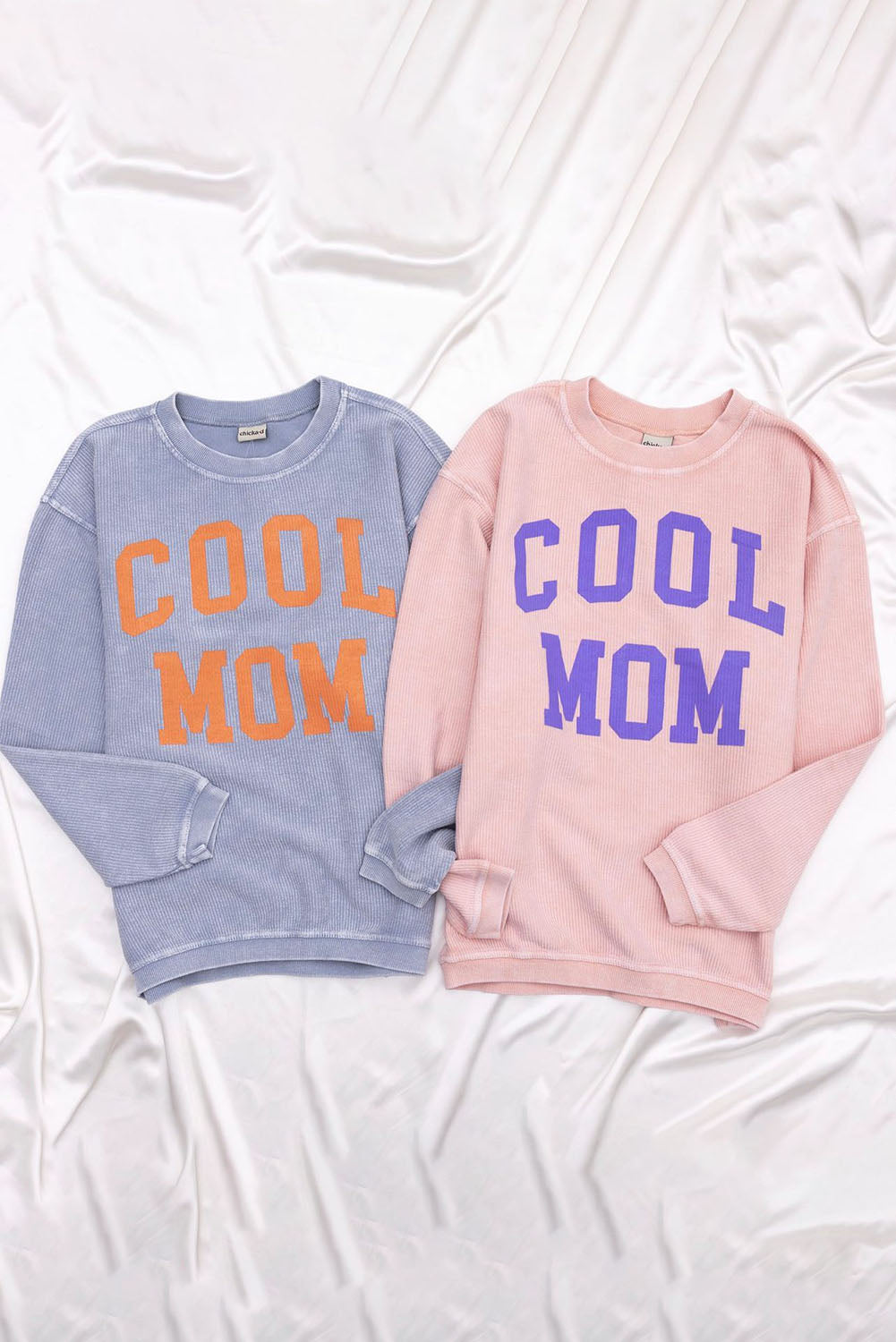 Cool Mom Graphic Print Cording Sweatshirt