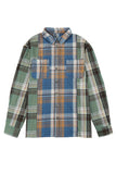 Chest Pockets Button Up Plaid Shacket