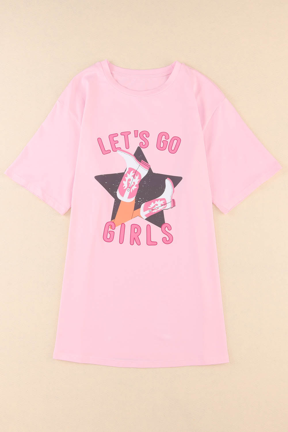 Lets Go Girls Western Graphic Tee