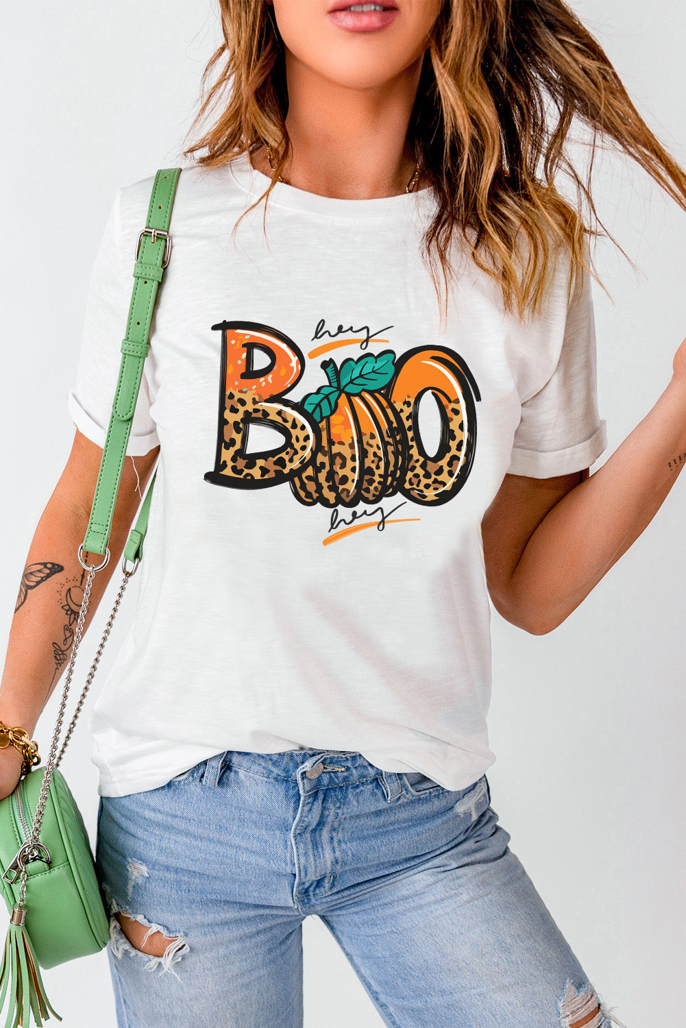 Sweet Floral Pumpkin Graphic Tee