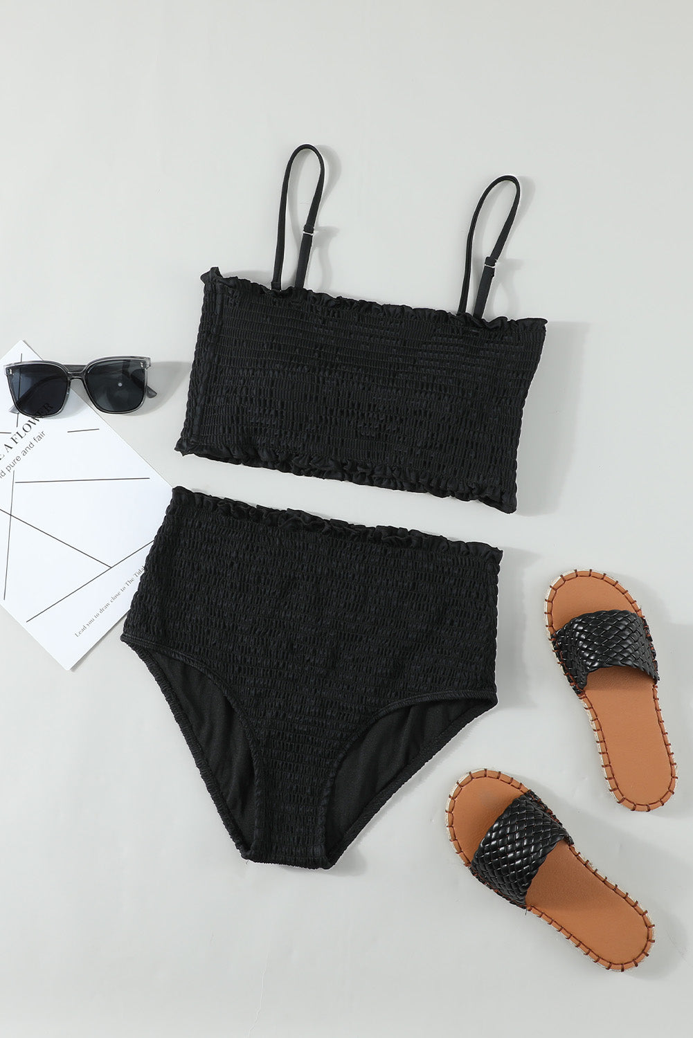 Smock High waisted swimsuits