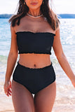 Smock High waisted swimsuits