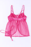 Underwire Babydoll Chemise & G-String Set