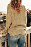 Porncorn Drop Shoulder Pullover Knit Sweater