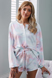 Tie Dye Knit Lounge Set