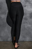 Plus Size High Waist Pocketed Skinny Pants