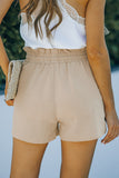 Drawstring Waist Shorts with Pockets