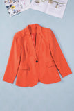 Flip Pocket Design Chic Blazer Coat