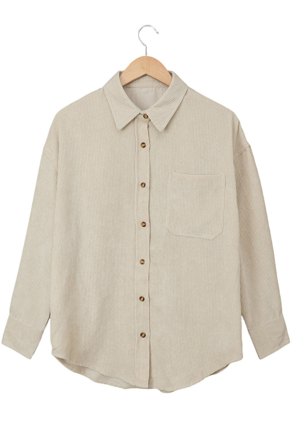 Corduroy Button Pocket Shirt