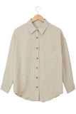 Corduroy Button Pocket Shirt