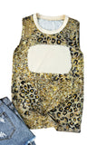 Print Blank Graphic Tank Top