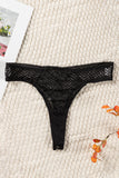 Lace Mesh Crochet Panty