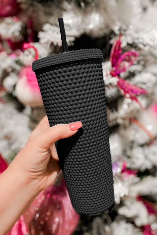 Reusable Matte Plastic Tumbler Cup