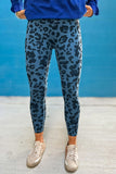 Classic Leopard Print Active Leggings