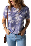 Tie Dye Crew Neck Short Sleeve T-Shirt