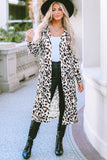 Pocketed Open Front Duster Cardigan