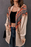 Plaid Leopard Chevron Cardigan