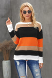 Colorblock Knit Sweater