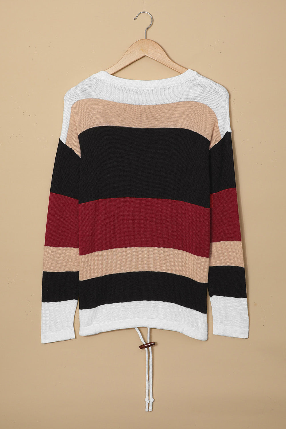 Colorblock Knit Sweater