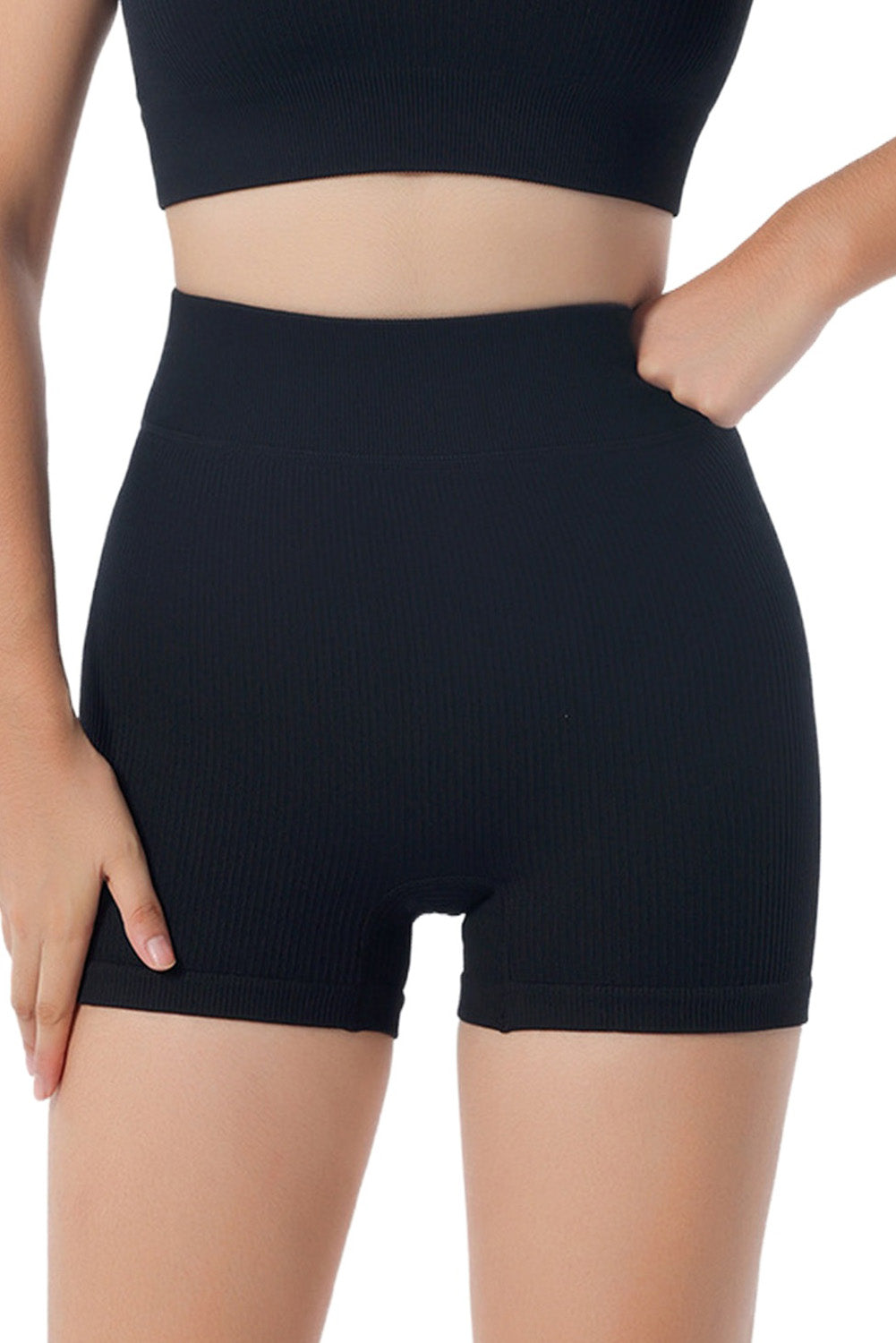 Peach Hip Fitness Yoga Shorts