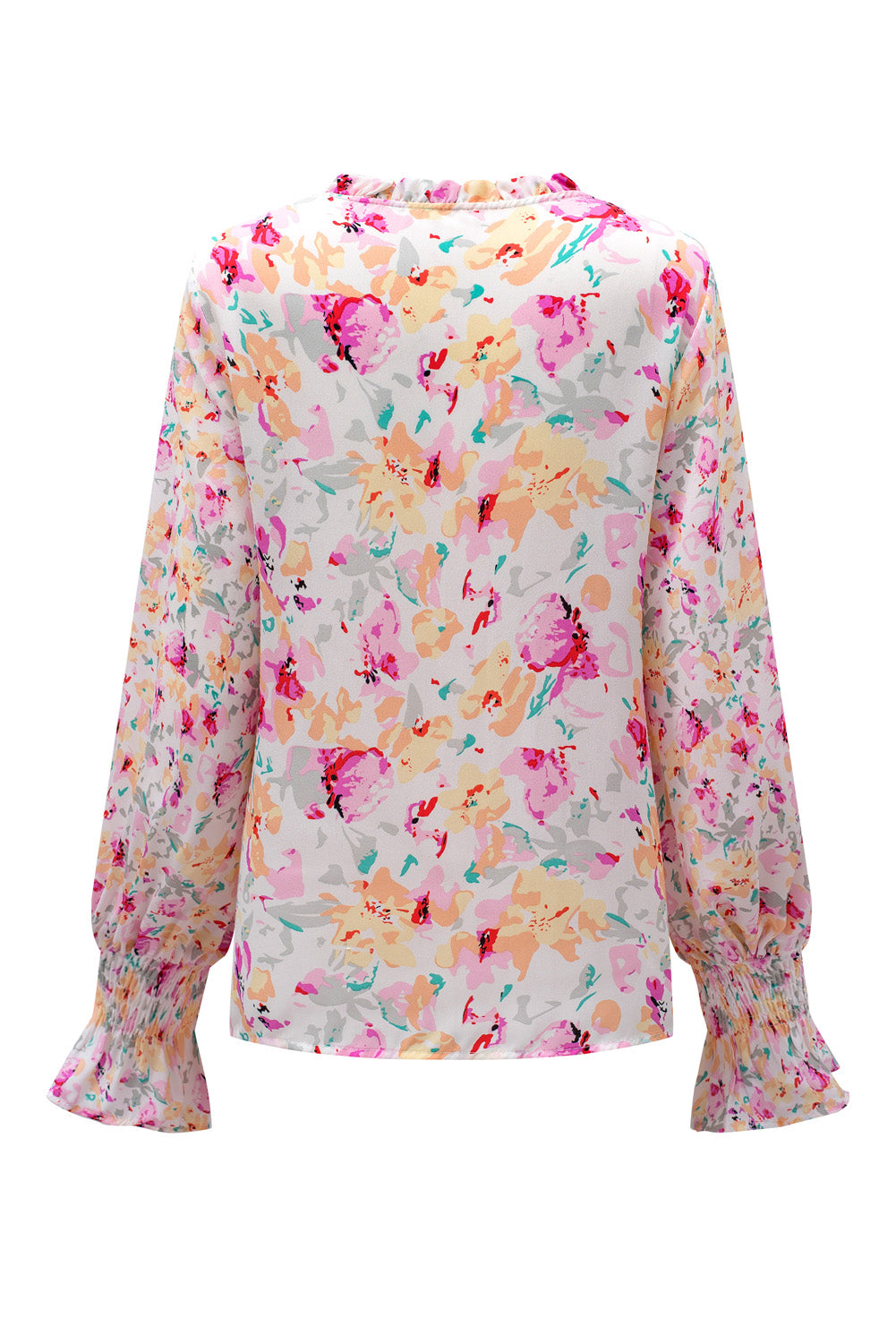 Cakewalk Floral Smocked Blouse