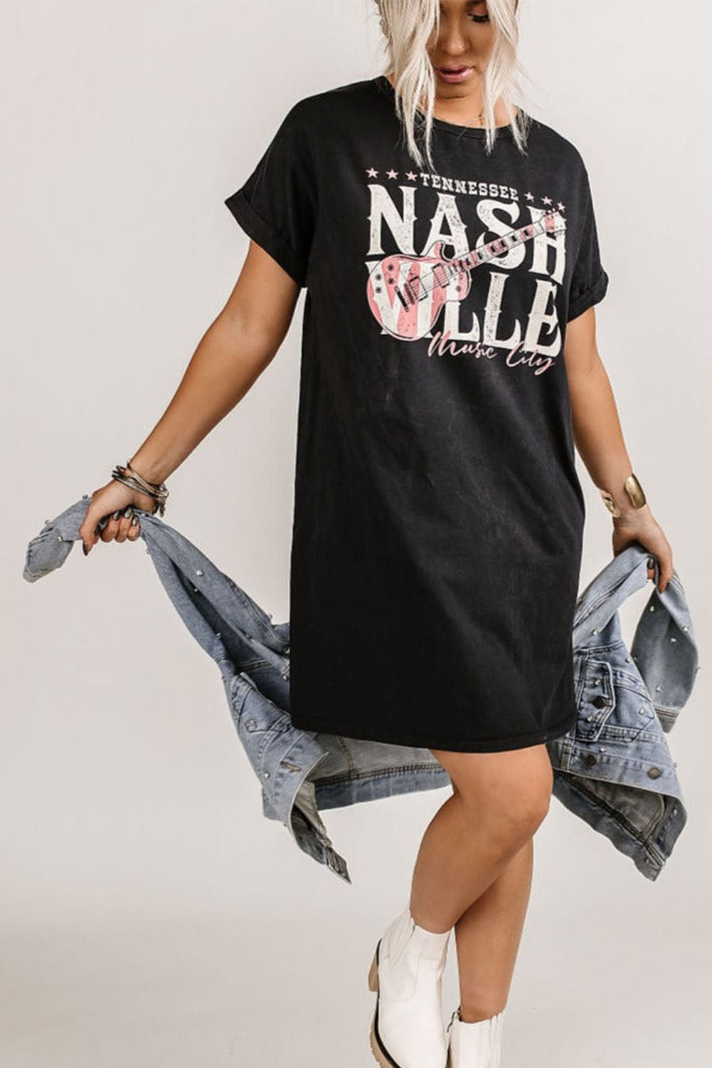 Nashville Music Festival Trending T-Shirt Dress