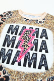 MAMA Lightning Graphic Dyed T Shirt