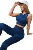 Stream Line Detail Seamless High Stretch Sports Set