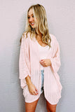 Sheer Lightweight Knit Long Sleeve Cardigan