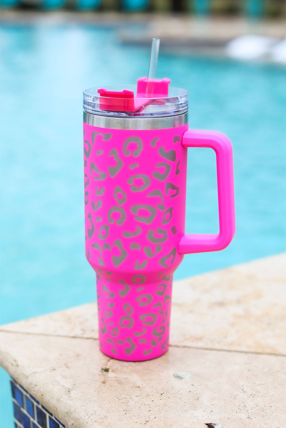 Leopard Spotted 304 Stainless Double Insulated Cup 40oz