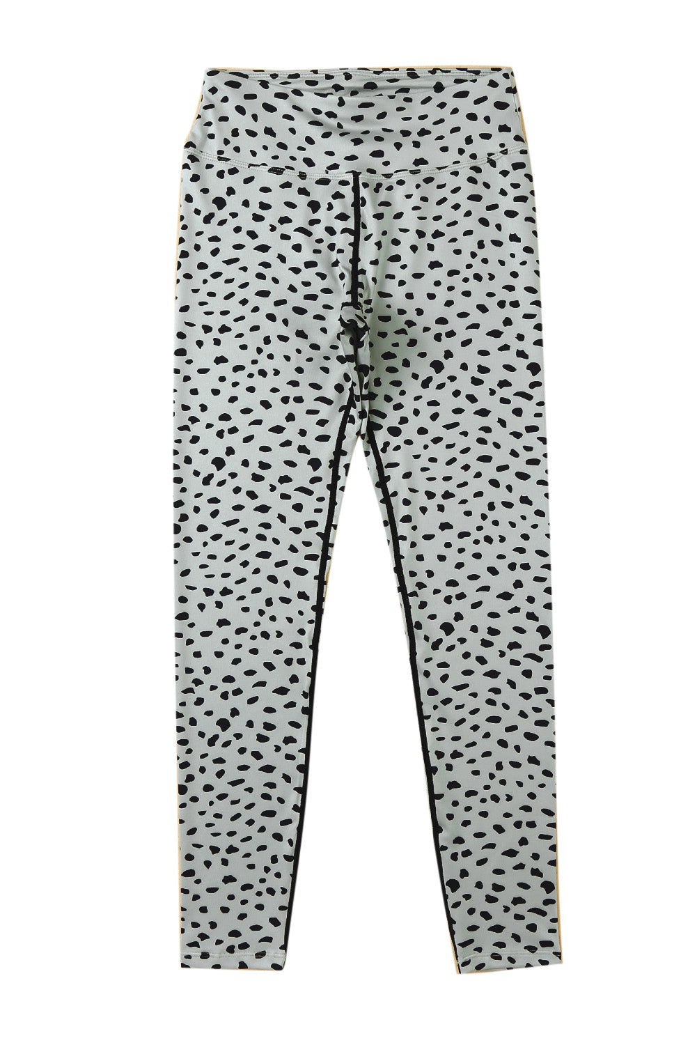 Dalmatian Spots Printed Stretchy High Waist Leggings