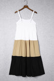 Square Neck Colourblock Dress