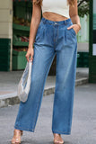 Slouchy Wide Leg Jeans